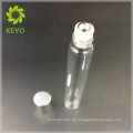 8 ml 10 ml 12 ml Heißer verkauf hohe qualität transparent farbige leere parfüm kosmetik verpackung glas roll auf flasche